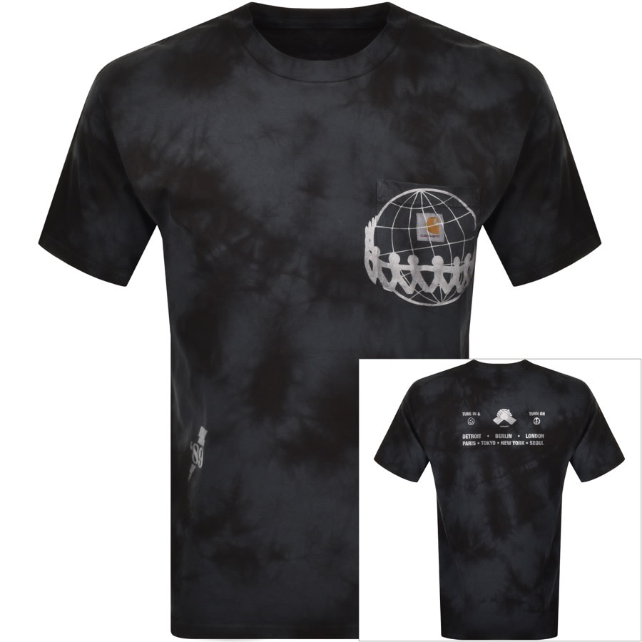 Alternative Image for ProductCarhartt Short Sleeved Joint Pocket T Shirt Black1
